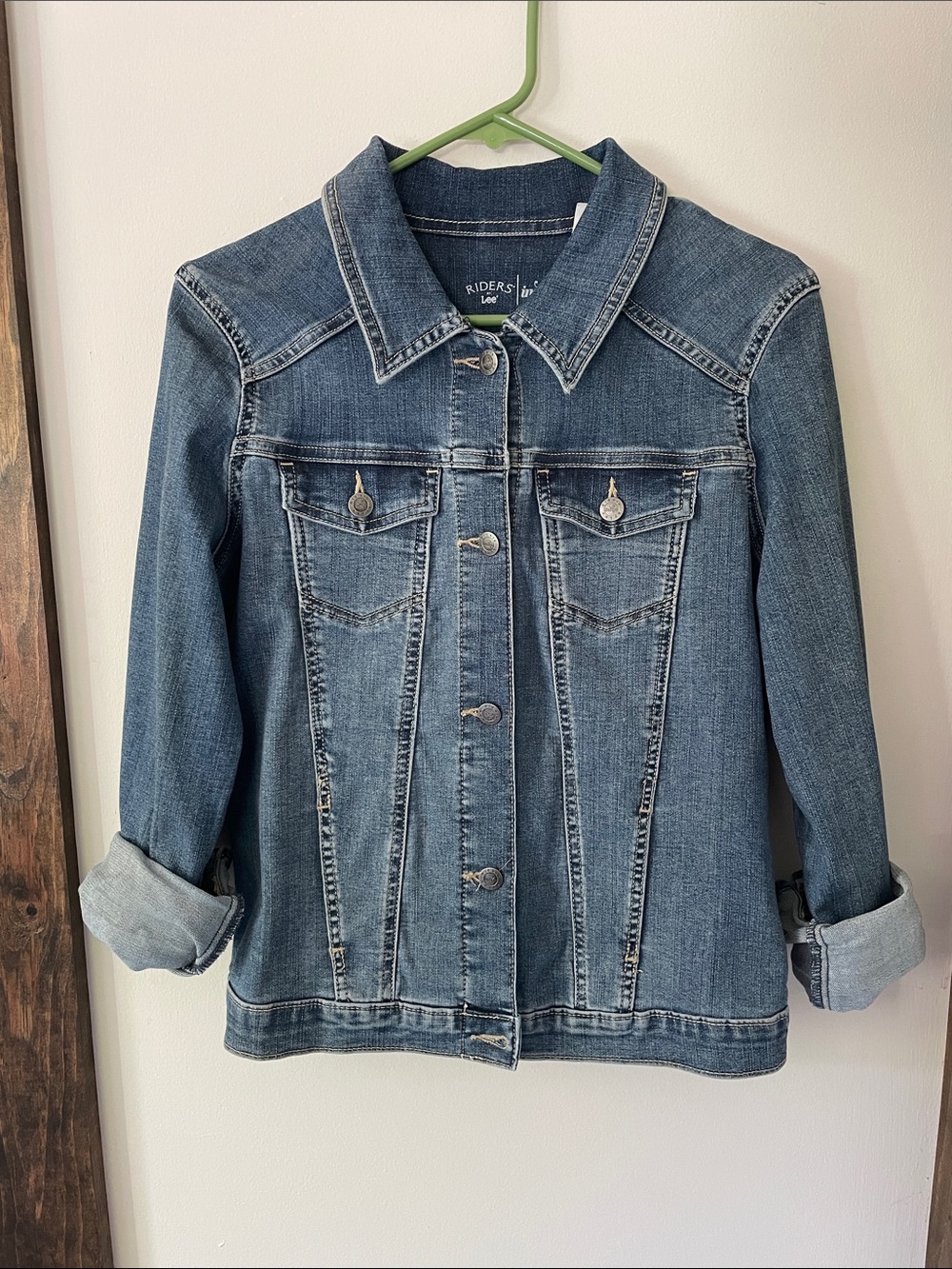 Riders by Lee Women's Light Blue Denim Jacket
